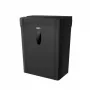 DELI ET014 Cross-Cut Paper Shredder, 10 Sheets, P-4 Security, 21L Bin, Black