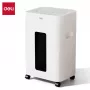 Deli ET048 Cross-Cut Paper Shredder, 8 Sheets, 15 L, Black