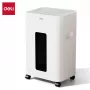 Deli ET058 Cross-Cut Paper Shredder, 6 Sheets, P-4, 10 L