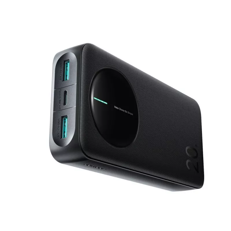 Powerbank Joyroom JR-PBF14 Pro 22.5W 20000mAh with Digital Display 2x USB-A 1x USB-C - Black