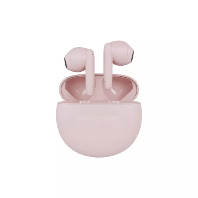 Happy Plugs Joy Lite True Wireless In-Ear Headphones with ENC (Pink)