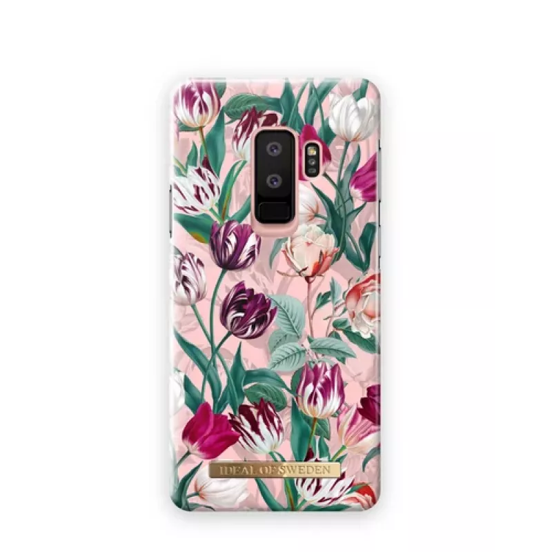 iDeal Of Sweden PRINTED Back Cover for Samsung Galaxy S9+, 15.8 cm (6.2 inch), Pink Blossom, Multi-color (Pink, Violet, White)