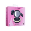 Happy Plugs Adore Wireless In-Ear Headphones with Mirror Charging Case (Black)