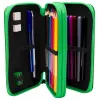 KIDS Minecraft Fold-Out Pencil Case for School, Expandable Organizer, Multi-Colour