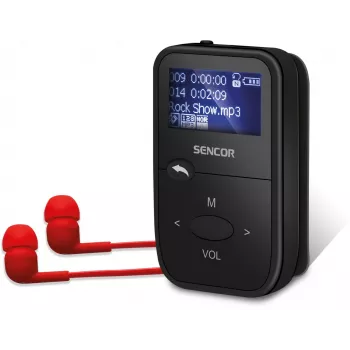 SENCOR SFP 4408BK MP3 Player 8GB FM