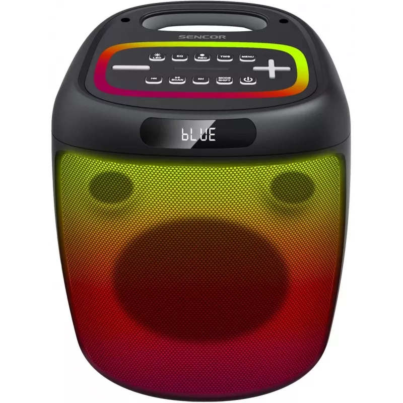 SENCOR Partycon BASE Portable Bluetooth Speaker 100W, IPX4, TWS, LED