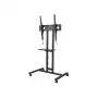 One for All Proline 90 Mobile TV Stand for 32-65 inch Screens, VESA up to 600x400, 50 kg, Height Adjustable, Black