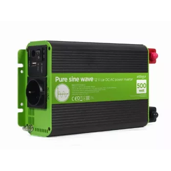 Gembird 12V to 230V Pure Sine Wave Power Inverter 500W