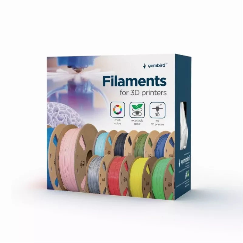 Gembird Matte Military Green PLA Filament 1.75 mm 1 kg 340 m