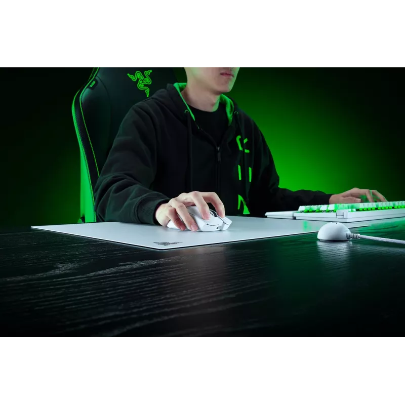 RAZER Atlas Pro - White Gaming Mouse Mat