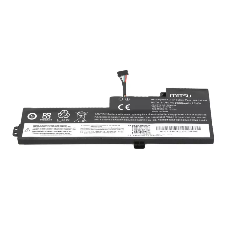 MITSU Battery for Lenovo T470 T480 A475 A485 01AVA19