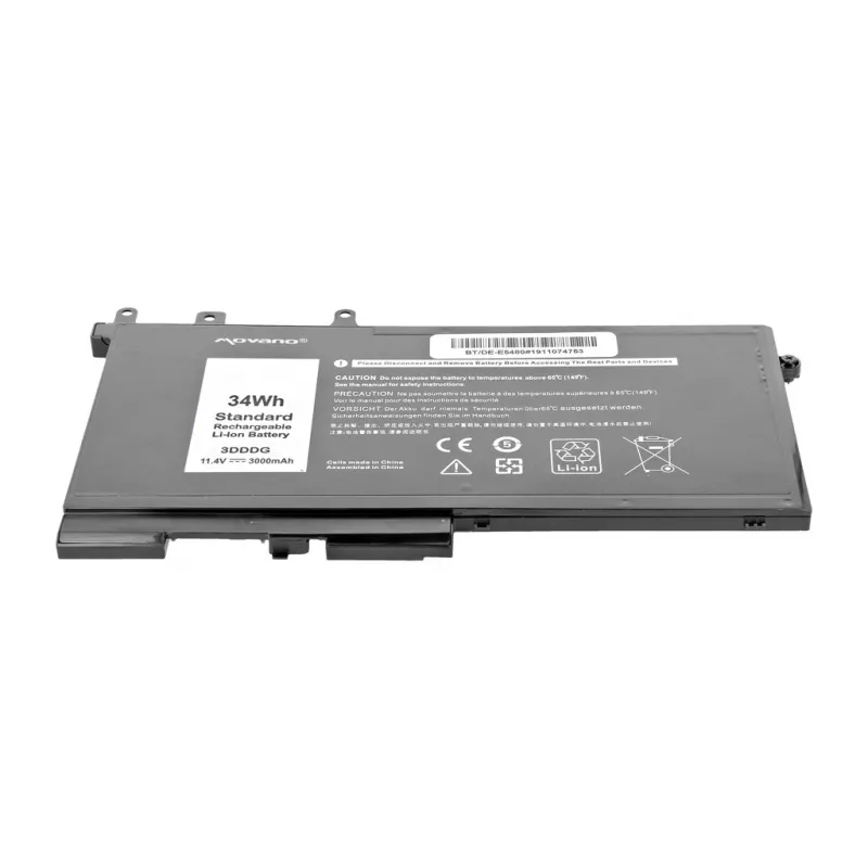 MITSU Battery 3DDDG for Dell Latitude 5280 5480 5495 5580 - 3000 mAh (34 Wh)