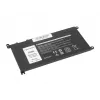 MITSU Battery WDX0R P75F P62F P66F T2JX4 WDXOR for Dell - 3400 mAh (39 Wh)