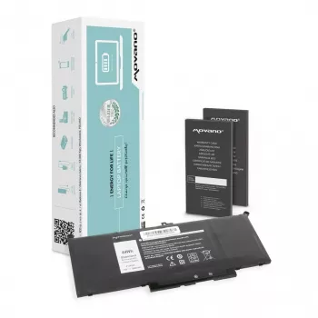 MITSU Battery MYJ96 for Dell Latitude 7290 7390 7490 - 5800 mAh (44 Wh)