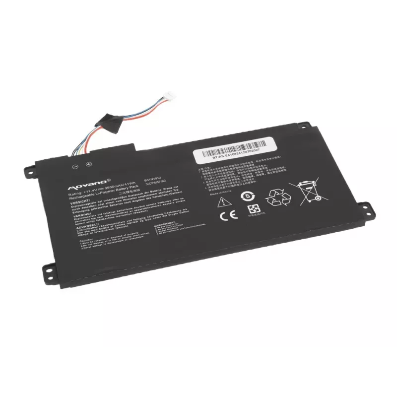 MITSU Battery B31N1912 C31N1912 for Asus E410MA L410MA - 3600 mAh (41 Wh)