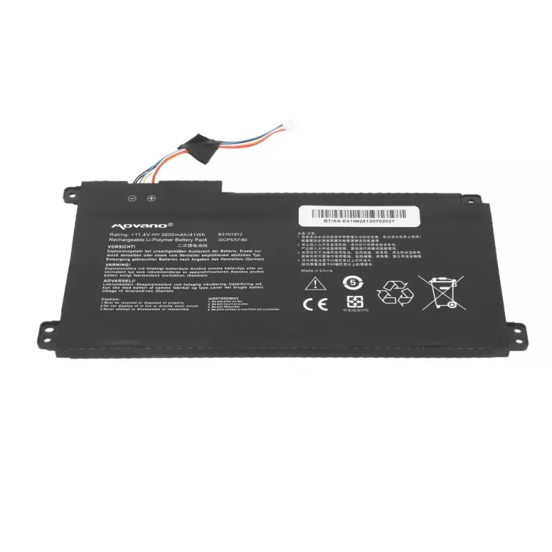 MITSU Battery B31N1912 C31N1912 for Asus E410MA L410MA - 3600 mAh (41 Wh)
