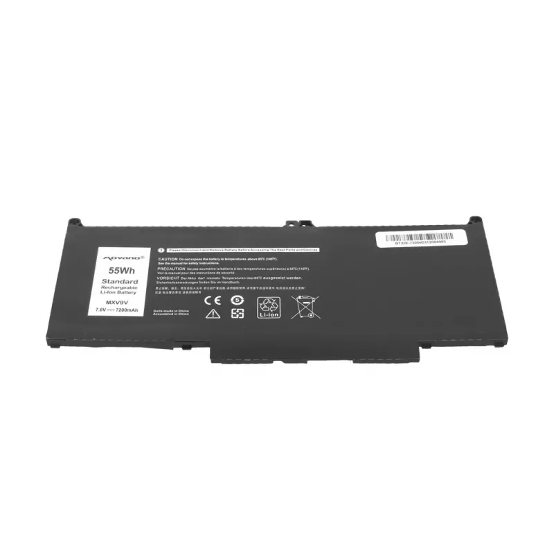 MITSU Battery MXV9V for Dell Latitude 5300 5310 7300 7400 - 7200 mAh (55 Wh)