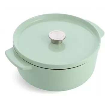 KitchenAid Enameled Cast Iron Dutch Oven 26 cm 6.0 L, Pistachio