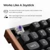 Keychron K8H-F1 75% Magnetic Wood Black Gaming Keyboard