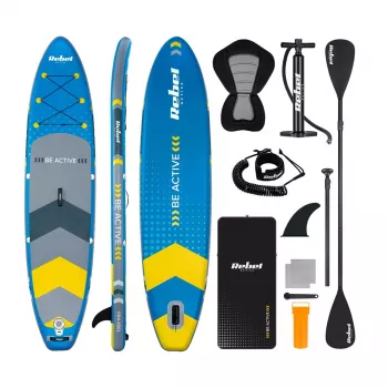REBEL ACTIVE RBA-4501-BL Inflatable Stand Up Paddle Board 320 cm Blue