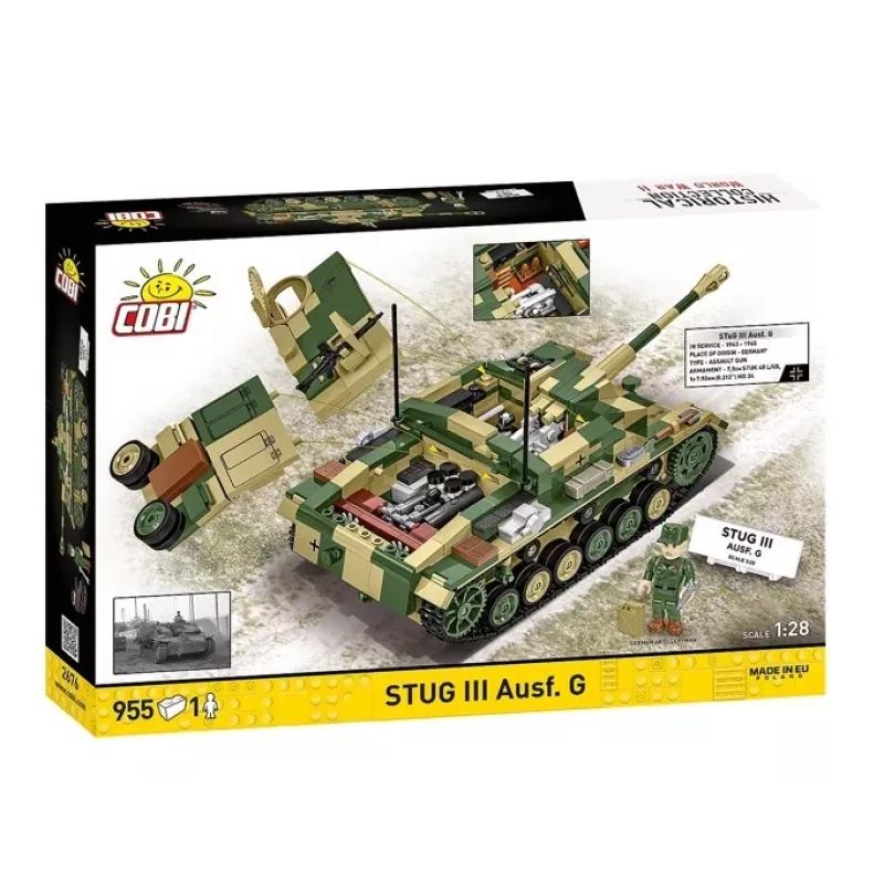 COBI KLOCKI StuG III Ausf. G Building Blocks Set - 955 Pieces