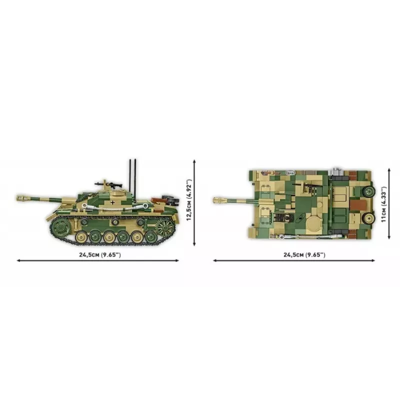 COBI KLOCKI StuG III Ausf. G Building Blocks Set - 955 Pieces