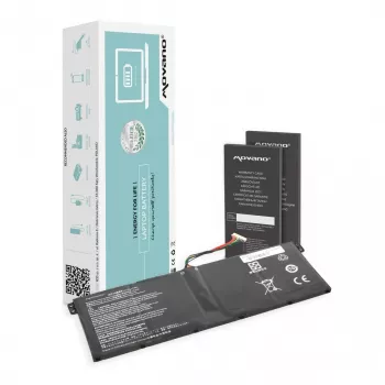 MITSU Battery AC14B3K AC14B7K AC14B8K for Acer E3-111 - 3600 mAh (55 Wh)