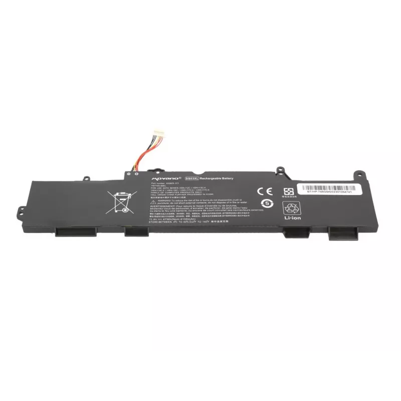 MOVANO Battery SS03XL for HP EliteBook 735 745 840 G5 G6 - 4100 mAh (47 Wh)