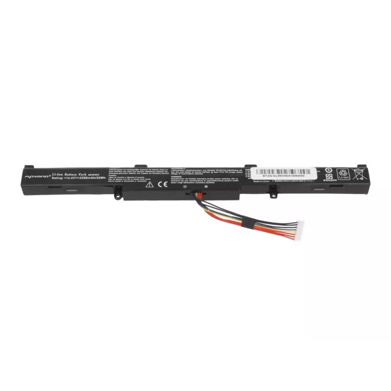 MOVANO Battery A41N1611 for Asus ROG GL553 GL553VW GL553VD GL553VE GL753V - 2200 mAh (32 Wh)