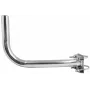 ROBSON Balcony Rail Antenna Mount L500B (50 cm) - Galvanized Steel, Universal 38mm Clamp