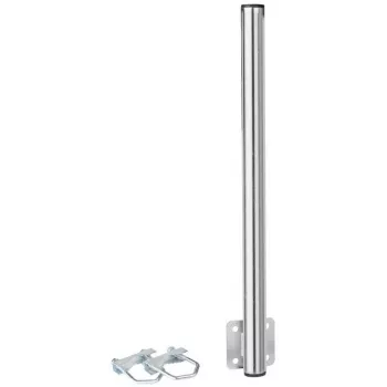 ROBSON C-1000 Balcony Antenna Mount for Satellite Dishes and DVB-T Antennas, Galvanized Steel, 38 mm Mast, 250 mm Arm Length