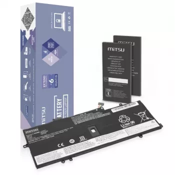MITSU Battery for Lenovo ThinkPad X1 Yoga 4 5 Carbon 7 8 3325 mAh (51 Wh) 15.36V