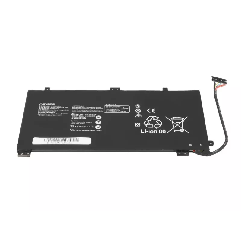 MOVANO Battery for Huawei MateBook 13 WRT-W19 WX9 W29 HN-W19 HB4593J6ECW - 3660 mAh (41.7 Wh)