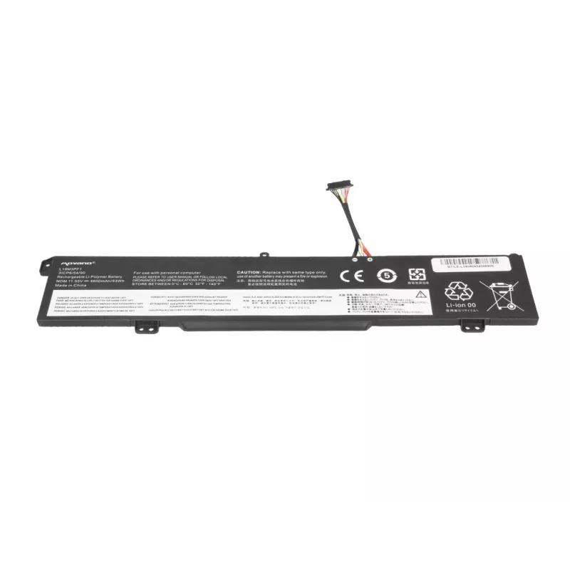 MOVANO Battery L18M3PF1 for Lenovo Ideapad L340-15IRH L340-17IRH - 4600 mAh (53 Wh)