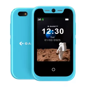 Garett OneKid Phone Niebieski - Kids Smartwatch with GPS, SOS, IP67, Blue