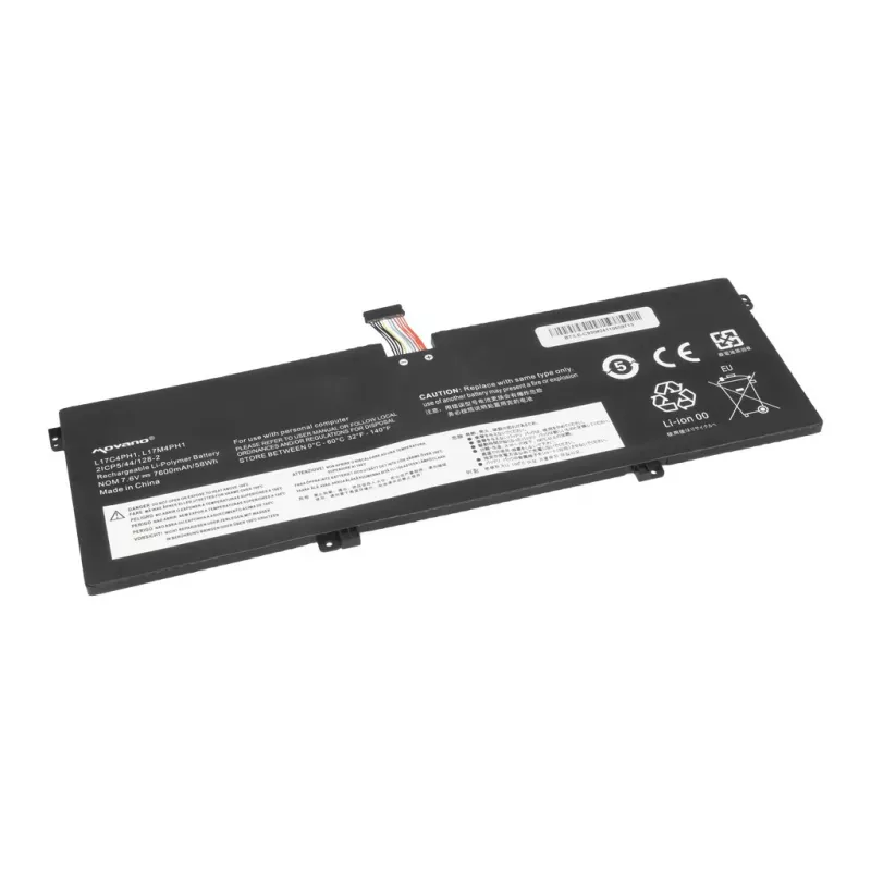 MOVANO Battery L17C4PH1 for Lenovo Yoga C930-13IKB - 7600 mAh (58 Wh)