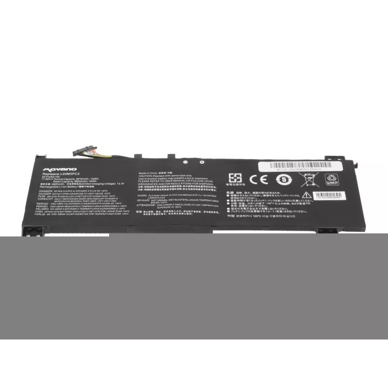 MOVANO Battery L20C3PC2 L20M3PC2 L20L3PC2 for Lenovo IdeaPad Gaming 3 15ACH6 15IHU6 - 3750 mAh (43 Wh)