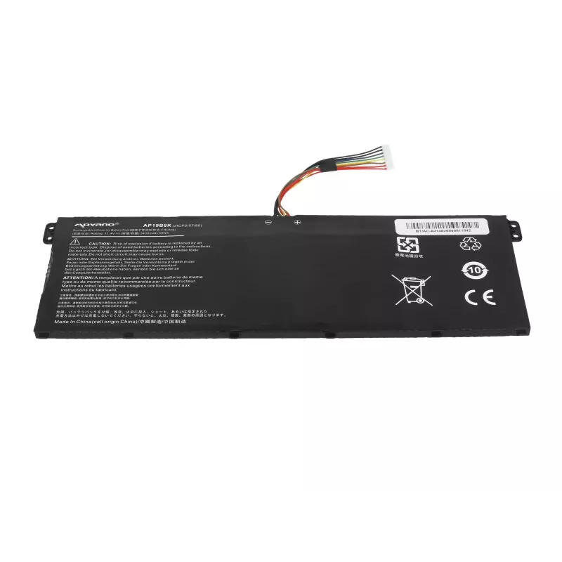 MOVANO Battery AP19B8K for Acer Aspire 3 A314-22 A315-56 A315-57 A315-58 A317 - 3400 mAh (39 Wh)