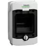 NOARK PHS 4T Surface-Mounted IP65 Distribution Enclosure, 1x4 Modules, Grey with Transparent Door