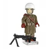 COBI Small Army Battle of the Bulge 1944 Building Blocks Set, 75 Pieces, 1 US Soldier Figure