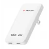 Verbatim Slim GaN Charger 2 Port 65W (EU/UK/US) White