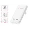 Verbatim Slim GaN Charger 2 Port 65W (EU/UK/US) White