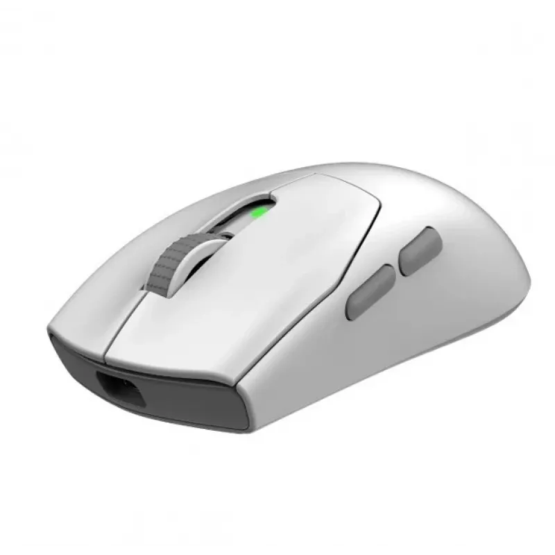 MSI Forge GM340 Wireless Gaming Mouse, 16000 DPI Optical Sensor, 400 IPS, 40G, 6 Programmable Buttons, RGB, 70h Battery, USB-C, White
