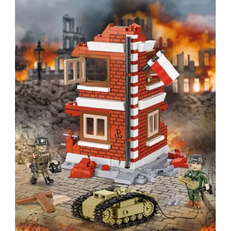 COBI Historical Collection Goliath Tracked Mine Warsaw Uprising 1:35 Scale Model Building Kit - 311 Pieces