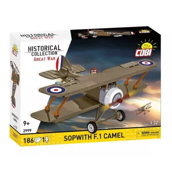 COBI 186 PCS HC GREAT WAR / 2999 / Sopwith F.1 Camel