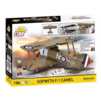 COBI 186 PCS HC GREAT WAR / 2999 / Sopwith F.1 Camel