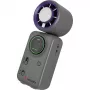 Verbatim Cool'n'Go Ice Touch Mini Handheld Fan (Violet/Grey)