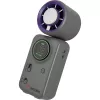 Verbatim Cool'n'Go Ice Touch Mini Handheld Fan (Violet/Grey)