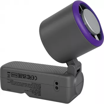 Verbatim Cool'n' Go Ice Touch Pro Handheld Fan Grey/Purple