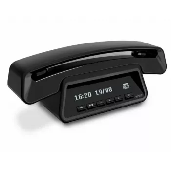 Alcatel ePure Premium DECT Cordless Phone with Answering Machine, Black